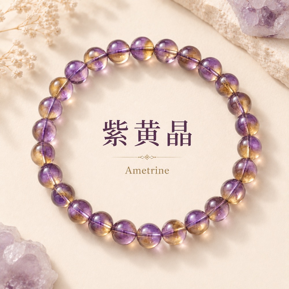 紫黄晶 Ametrine
