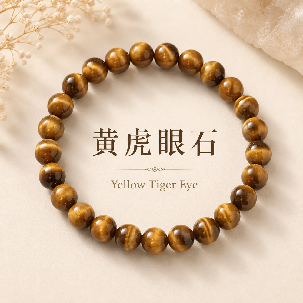 黄虎眼石 Yellow Tiger Eye